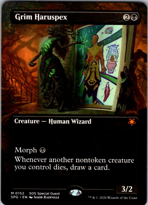 Grim Haruspex (Borderless)