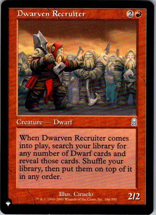 Dwarven Recruiter