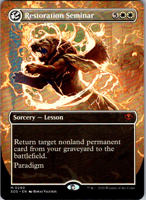 Restoration Seminar (Borderless)