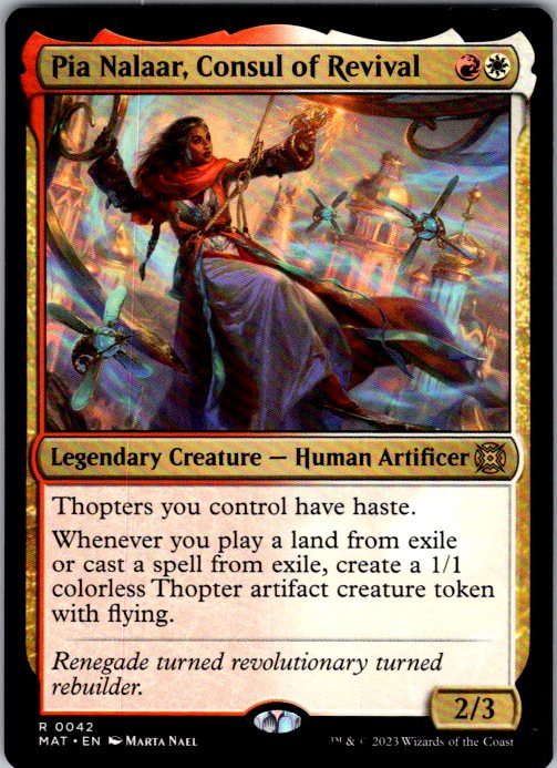 Pia Nalaar, Consul of Revival