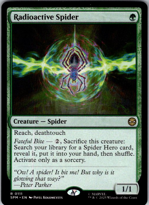 Radioactive Spider