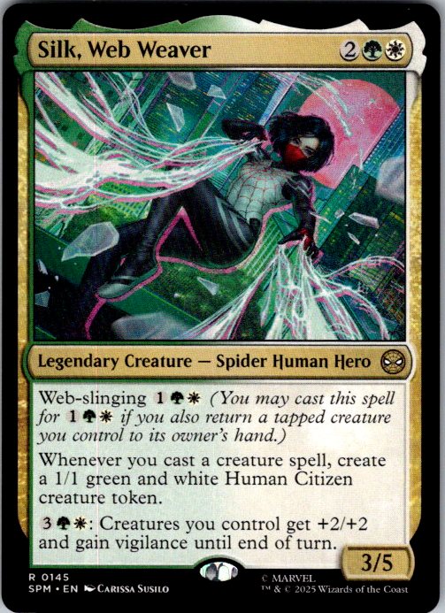 Silk, Web Weaver