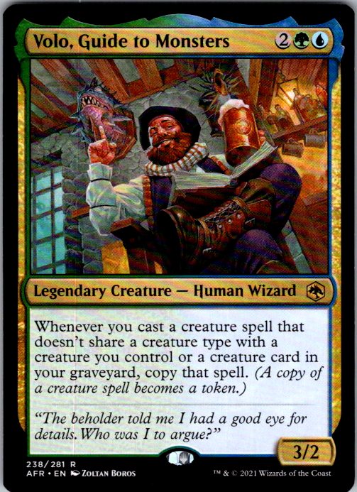 Volo, Guide to Monsters