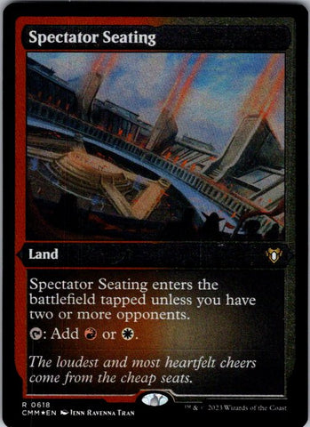 Spectator Seating (Foil Etched)