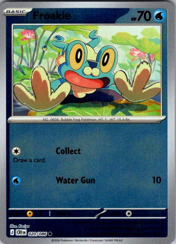 Froakie - 020/086