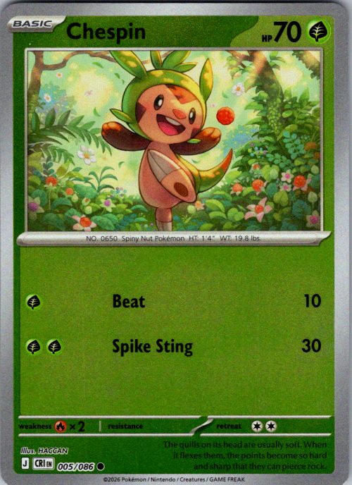 Chespin - 005/086