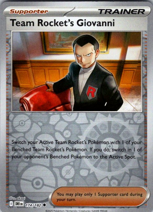 Team Rocket's Giovanni