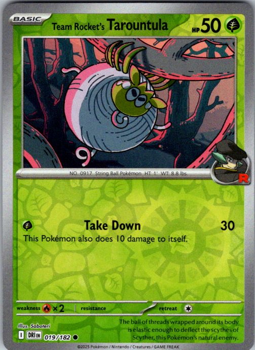 Team Rocket's Tarountula