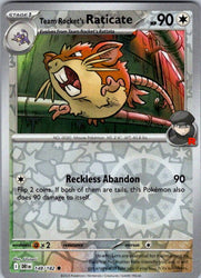Team Rocket's Raticate - 148/182