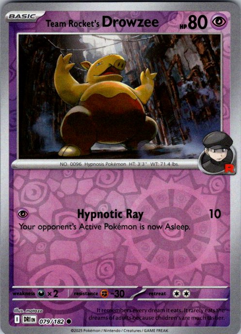 Team Rocket's Drowzee