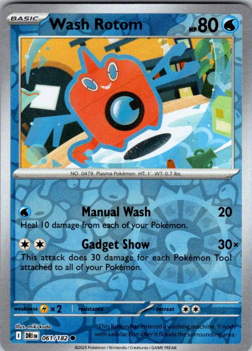 Wash Rotom
