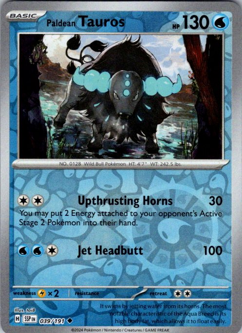 Paldean Tauros - 039/191