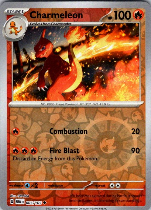 Charmeleon - 005/165