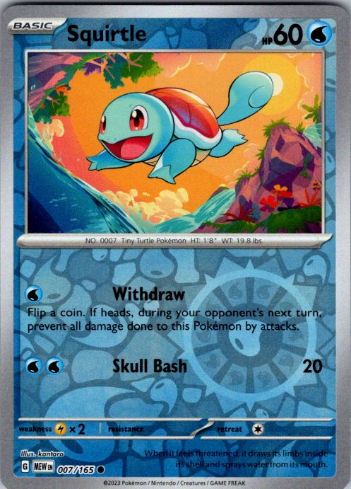 Squirtle - 007/165
