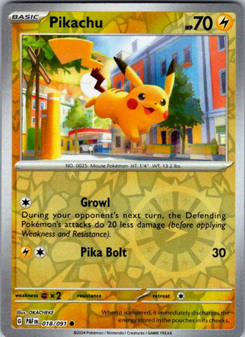Pikachu - 018/091