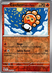 Castform Sunny Form - 020/191