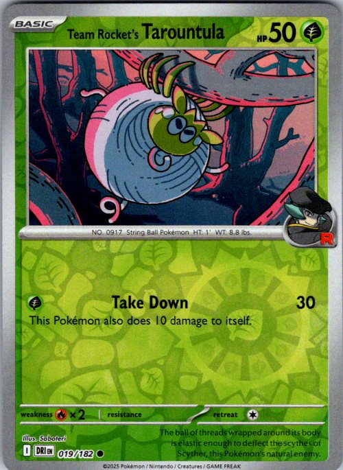 Team Rocket's Tarountula