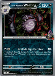Team Rocket's Weezing - 126/182