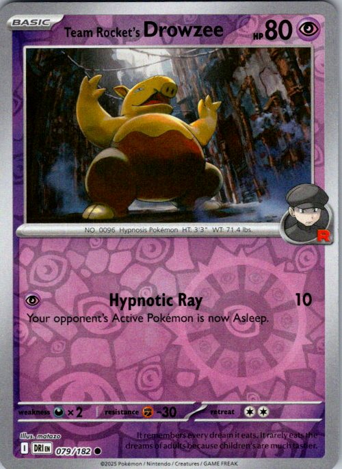 Team Rocket's Drowzee