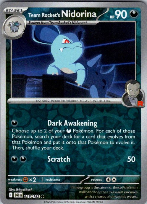 Team Rocket's Nidorina