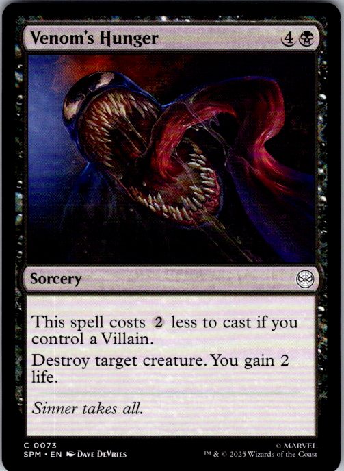 Venom's Hunger