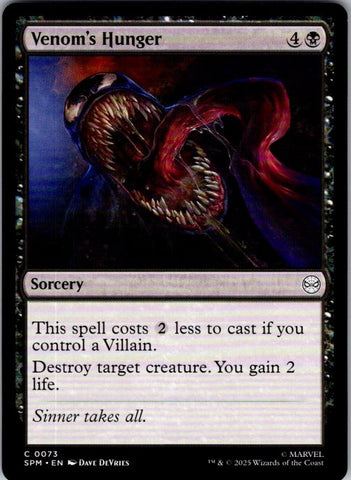 Venom's Hunger