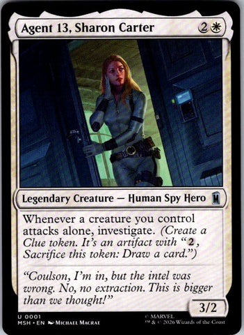 Agent 13, Sharon Carter