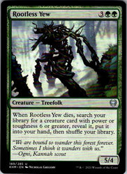 Rootless Yew