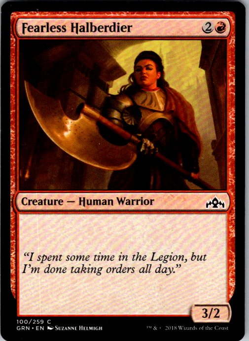 Fearless Halberdier