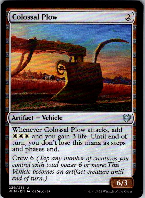 Colossal Plow