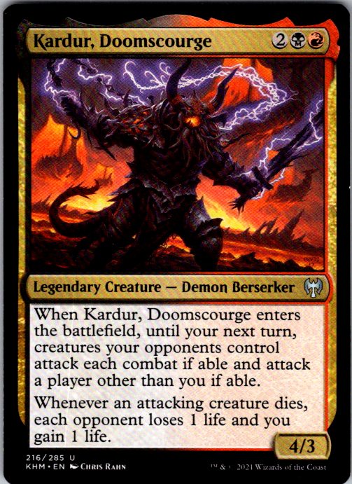 Kardur, Doomscourge