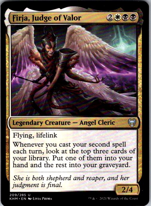 Firja, Judge of Valor