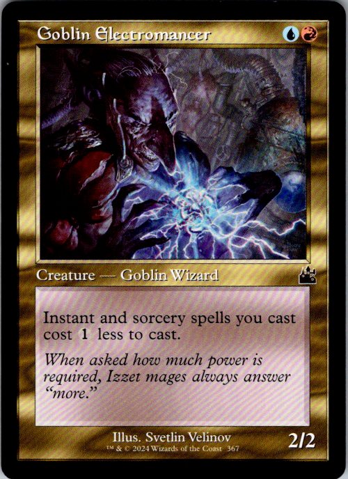 Goblin Electromancer (Retro Frame)