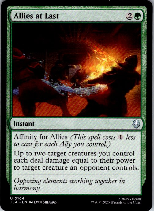 Allies at Last