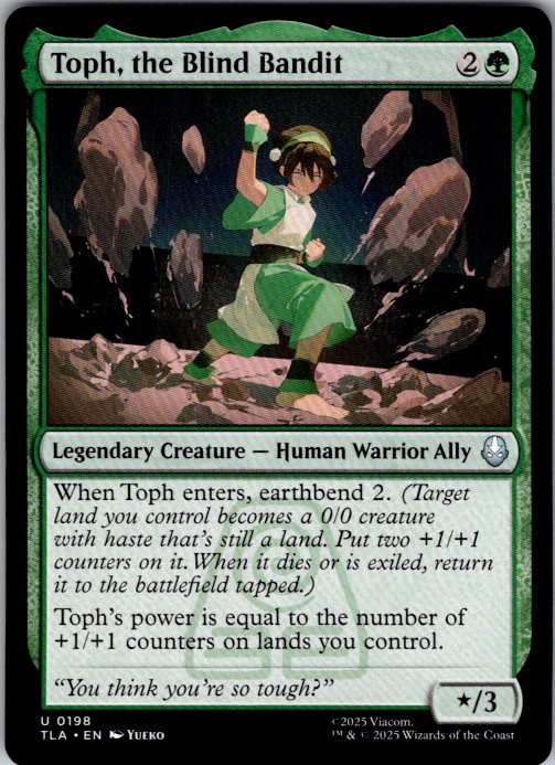 Toph, the Blind Bandit