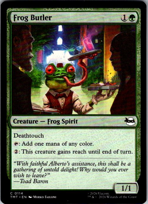 Frog Butler