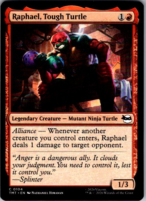 Raphael, Tough Turtle
