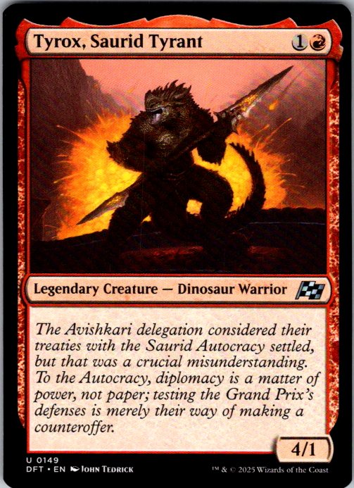 Tyrox, Saurid Tyrant
