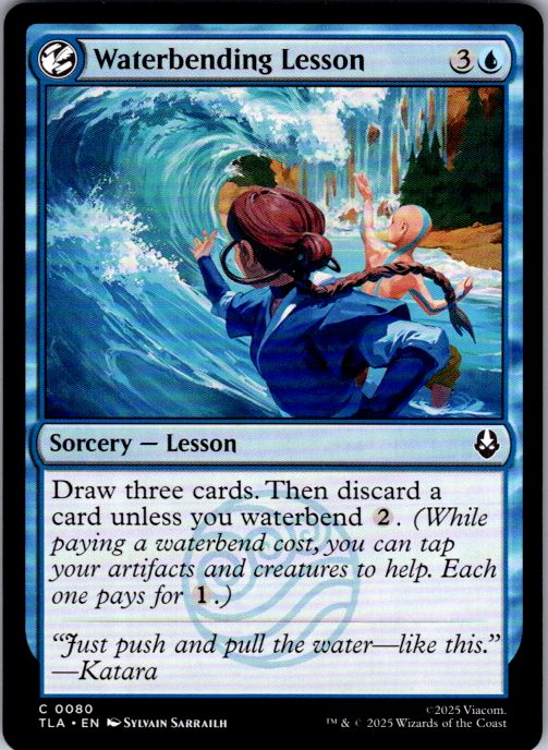 Waterbending Lesson