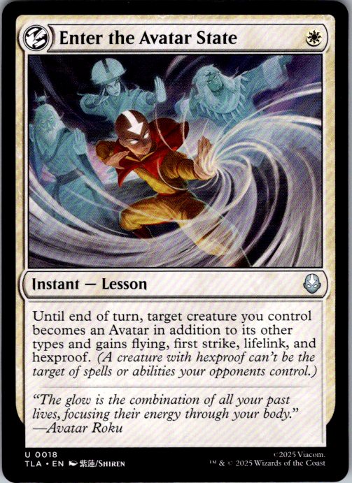 Enter the Avatar State