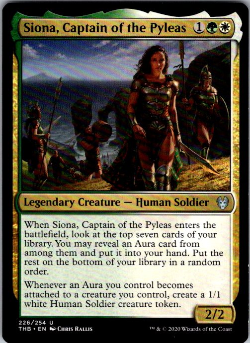 Siona, Captain of the Pyleas