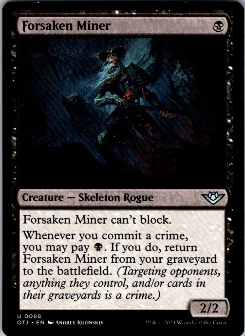 Forsaken Miner
