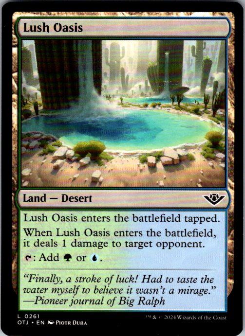 Lush Oasis