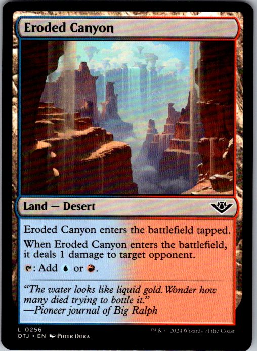 Eroded Canyon