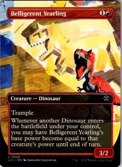 Belligerent Yearling (Borderless)