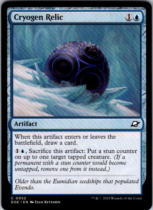 Cryogen Relic