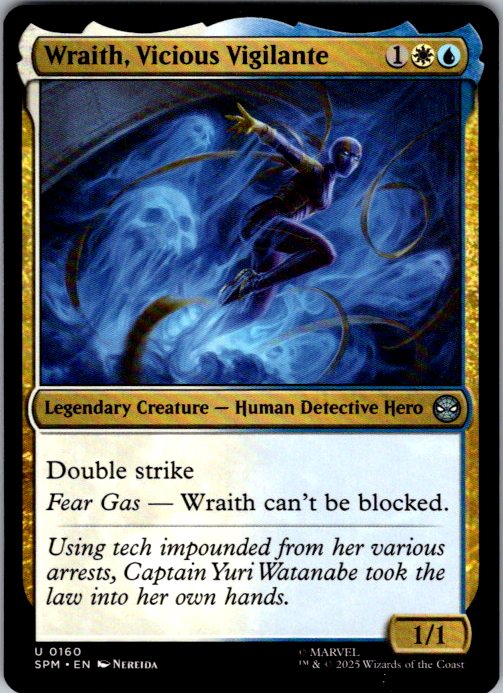 Wraith, Vicious Vigilante