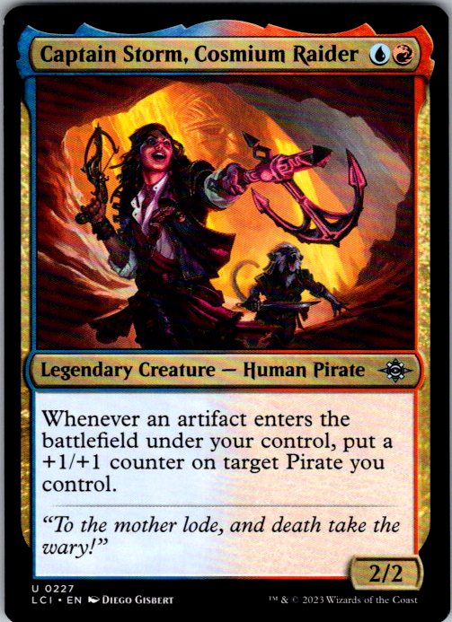 Captain Storm, Cosmium Raider