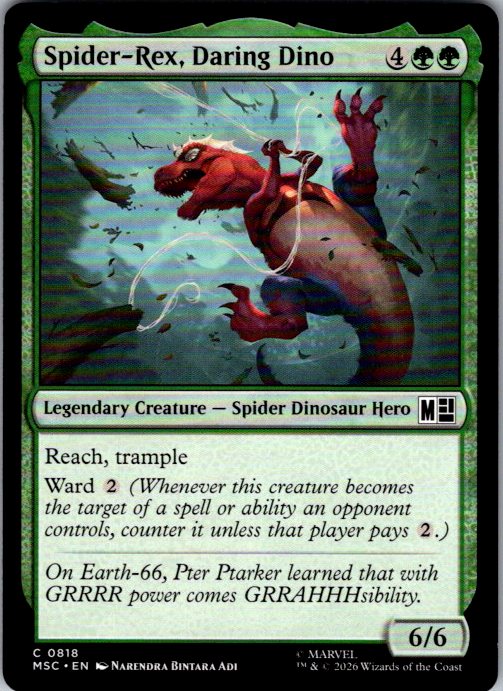 Spider-Rex, Daring Dino
