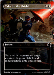 Take Up the Shield (Borderless)